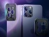 3MK Lens Protection Pro iPhone 13 Pro/13 Pro Max srebrny/silver Ochrona na obiektyw aparatu z ramką montażową 1szt.